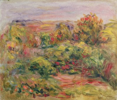 Paisaje de Pierre Auguste Renoir